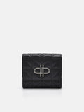 PEDRO Icon Leather Tri-Fold Wallet in Pixel-Black