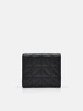 PEDRO Icon Leather Tri-Fold Wallet in Pixel-Black