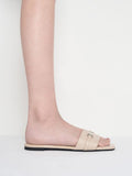 CHARLES & KEITH Leslie Slide Sandals_Beige