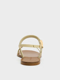 CHARLES & KEITH Yvette Double-Strap Sandals_Green