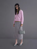 CHARLES & KEITH Structured Boxy Shoulder Bag_Grey