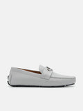 PEDRO Icon Leather Driving Shoes - Grey