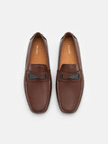 PEDRO Edge Leather Driving Shoes - Brown