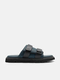 PEDRO Velcro Slide Sandals - Navy