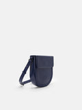 PEDRO Icon Leather Sling Bag - Navy