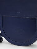 PEDRO Icon Leather Sling Bag - Navy