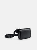 PEDRO Icon Leather Sling Pouch-Black