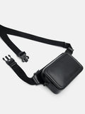 PEDRO Icon Leather Sling Pouch-Black