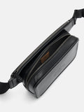 PEDRO Icon Leather Sling Pouch-Black