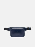 PEDRO Icon Leather Sling Pouch-Navy
