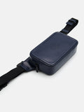 PEDRO Icon Leather Sling Pouch-Navy