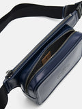 PEDRO Icon Leather Sling Pouch-Navy