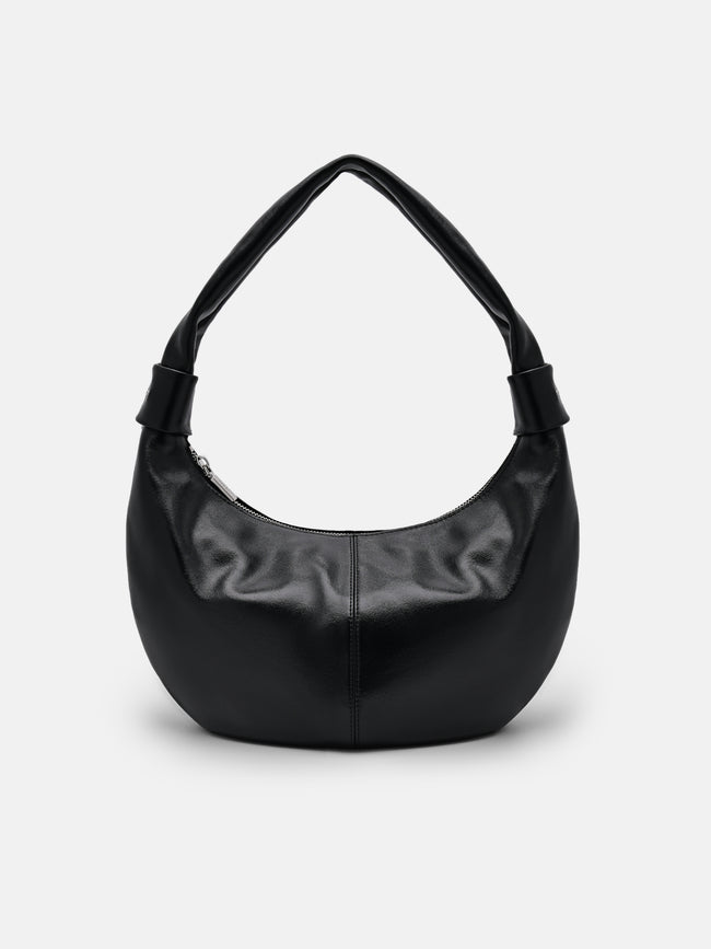 PEDRO Icon Leather Hobo Bag - Black