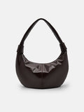 PEDRO Icon Leather Hobo Bag - Dark Brown