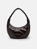 PEDRO Icon Leather Hobo Bag - Dark Brown