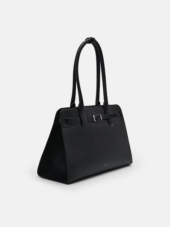 PEDRO Studio Phoebe Leather Tote Bag - Black