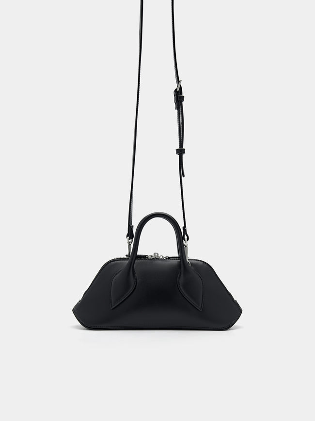 PEDRO Trapezoid Handbag-Black
