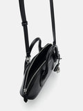 PEDRO Trapezoid Handbag-Black