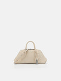 PEDRO Trapezoid Handbag-Chalk