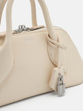PEDRO Trapezoid Handbag-Chalk