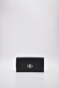 PEDRO Icon Leather Long Wallet-Black