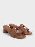 Easley Cut-Out Heeled Sandals_Caramel