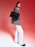 Kerry Top Handle Satchel Bag_Black