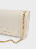 Shalia Chain-Strap Shoulder Bag_Cream