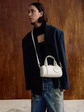 CHARLES & KEITH Women Enola Bowling Bag _Cream