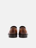 PEDRO Altitude Lightweight Leather Horsebit Loafers - Dark Brown