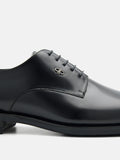 PEDRO Boxed Leather Derby Shoes - Black