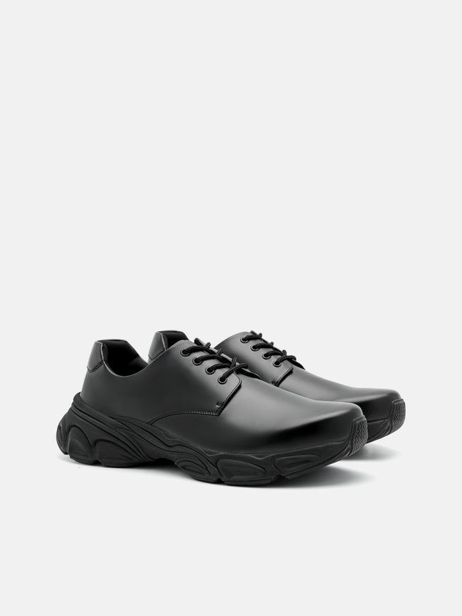 PEDRO Cyclone Derby Shoes - Black
