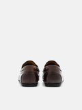 PEDRO Leather Boat Shoes - Brown
