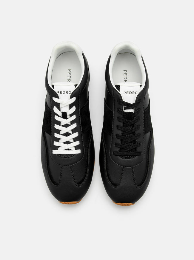 PEDRO Lewis Suede Sneakers - Black
