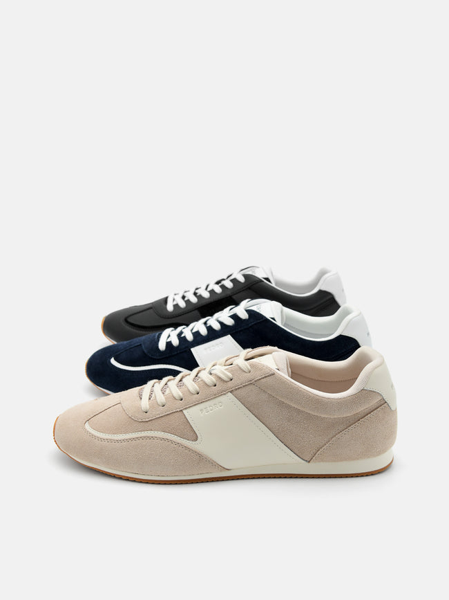 PEDRO Lewis Suede Sneakers - Black