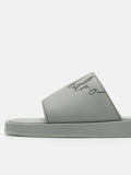PEDRO Slide Sandals - Grey