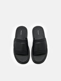 PEDRO Slide Sandals - Black