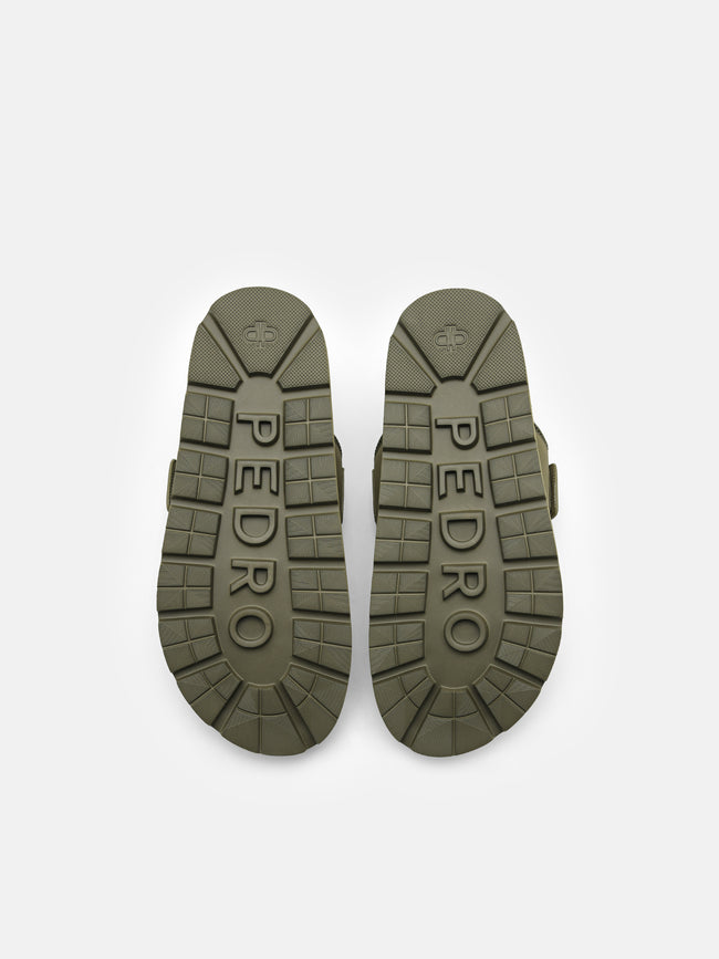PEDRO Bryson Strap Sandals - Military Green