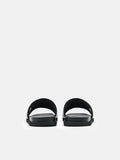 PEDRO Banded Slide Sandals - Black