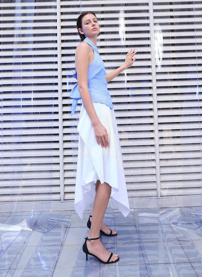 CHARLES & KEITH Grosgrain Stiletto-Heel Ankle-Strap Sandals - Black Textured