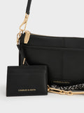 Addison Knotted-Rope Shoulder Bag_Black