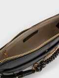 Addison Knotted-Rope Shoulder Bag_Black