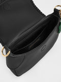 Blume Braided Shoulder Bag_Black