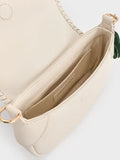 Blume Braided Shoulder Bag_Cream