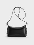 Bryna Belted Shoulder Bag_Noir