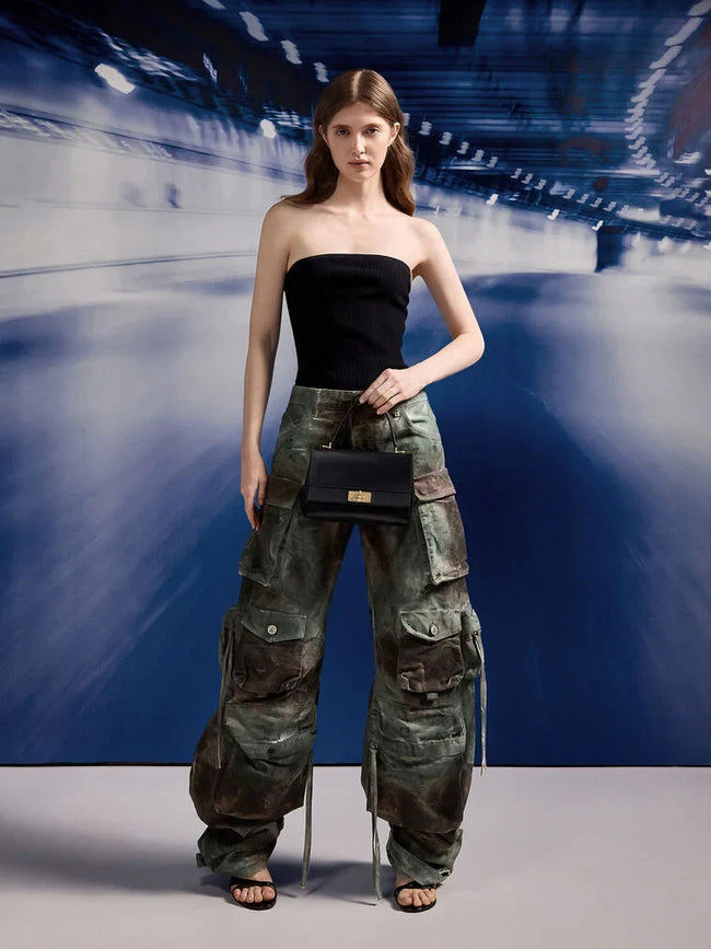 CHARLES & KEITH Lennie Chain-Strap Top Handle Bag_Black