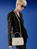CHARLES & KEITH Lennie Chain-Strap Top Handle Bag_Cream
