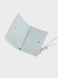 CHARLES & KEITH Women Everleigh Wallet - Sea Salt Blue -Sea Salt Blue