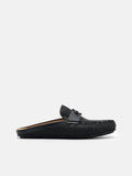 PEDRO Icon Leather Mules - Black2