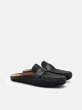 PEDRO Icon Leather Mules - Black2